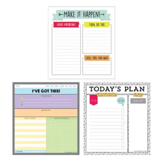 Carson Dellosa Education To Do List Variety Notepad Set image {5}