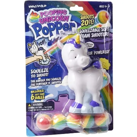 Hog Wild Pooping Unicorn Popper Toy image {4}