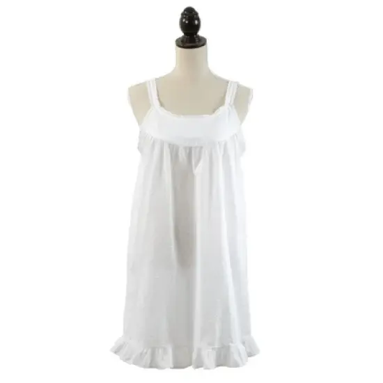 Saro Lifestyle Embroidered Design Women's Nightgown image {5}