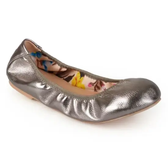 Journee Collection Womens Lindy Slip On Round Toe Ballet Flats image {12}