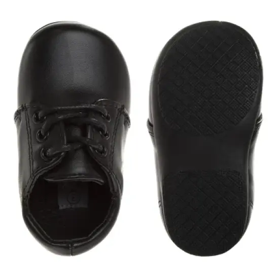 Josmo Baby Boys' First Walking Shoes &ndash; Non Slip Lace up , Soft, Flexible, and Comfortable for All Day Wear (Infant/Toddler) image {4}