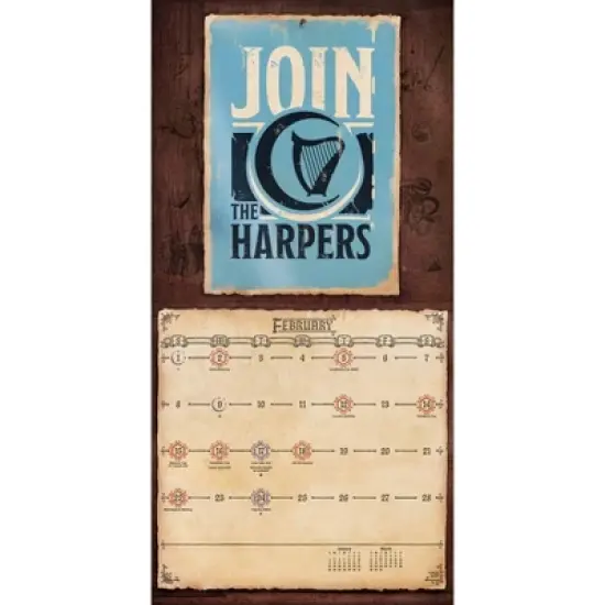 Trends International 2026 Dungeons and Dragons Classic 12"x12" Wall Calendar image {2}