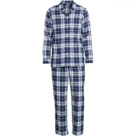 Lands' End Men's Flannel Pajama Set image {4}