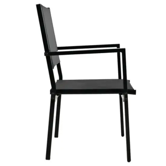 High-quality Steel Outdoor Table and Chair Set, Suitable for Patio, Balcony, Backyard image {12}