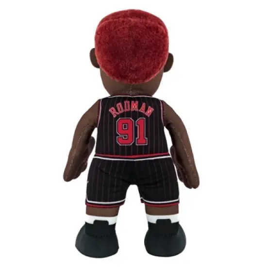 Bleacher Creatures Chicago Bulls Dennis Rodman 10" Plush Figure image {2}