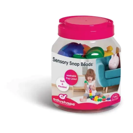 Edushape Sensory Snap Beads - 14 Piece image {3}