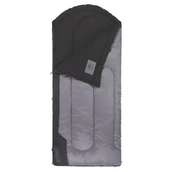 Coleman Torrey 30 Degree Big and Tall Sleeping Bag - Black/Gray image {2}