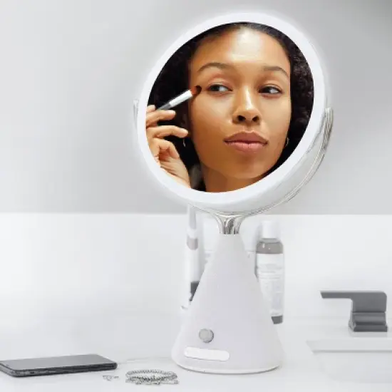 Sharper Image Vanity Makep Mirror 0x Magnification image {3}