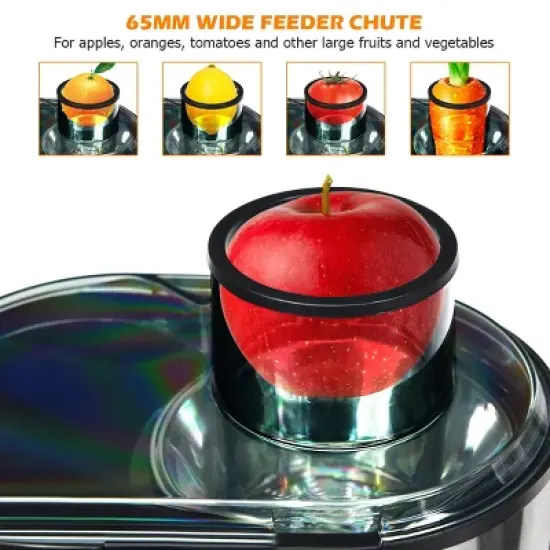 Costway Juicer Machine Juicer Extractor Dual Speed w/ 2.5'' Feed Chute image {5}