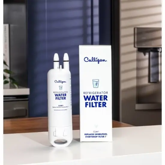 Culligan CUW1 Replacement Whirlpool (EDR1RXD1 WHR1RXD1 KAD1RXD1) Refrigerator Water Filter 1: Filters Lead, Mercury, Chlorine, VOCs image {5}