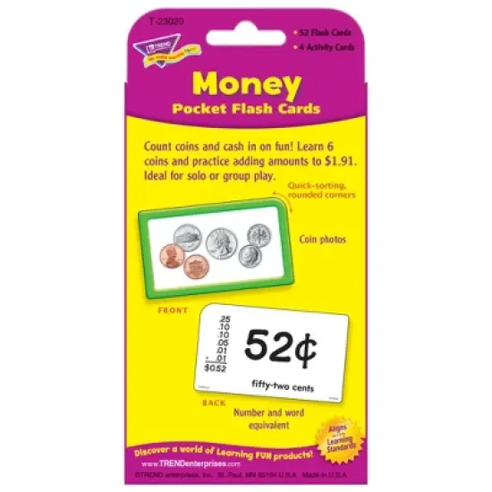 TREND Money Pocket Flash Cards image {3}