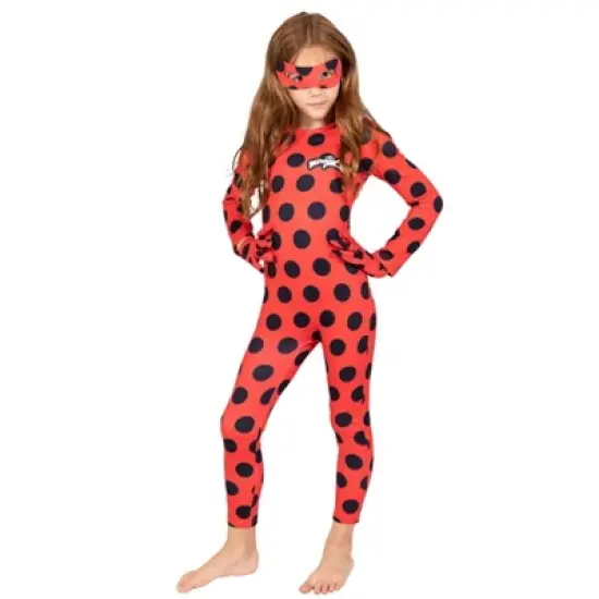 Miraculous Ladybug Full Body Long Sleeve Jumpsuit Red  image {11}