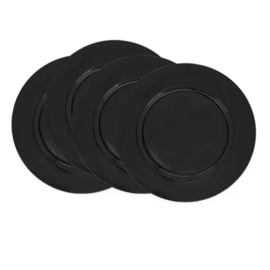 Saro Lifestyle Classic Solid Color Charger Plates image {2}