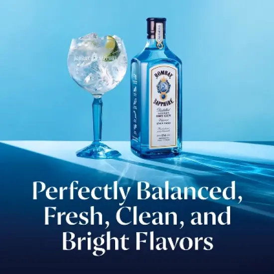 Bombay Sapphire Gin - 1.75L Bottle image {1}