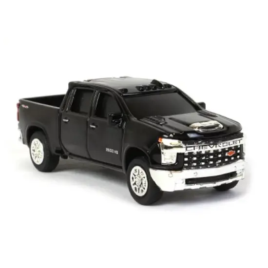 ERTL 1/64 2020 Chevy Silverado LTZ, Black, Collect N Play by ERTL 47167-1 image {1}