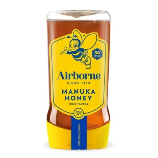 Airborne Manuka Honey - Case of 10/17.64 oz image {1}