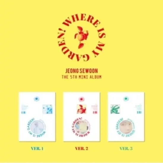Jeong Sewoon - Where Is My Garden! (incl. Photobook, Photocard, Sticker + Lyrics Poster) (CD) image {1}