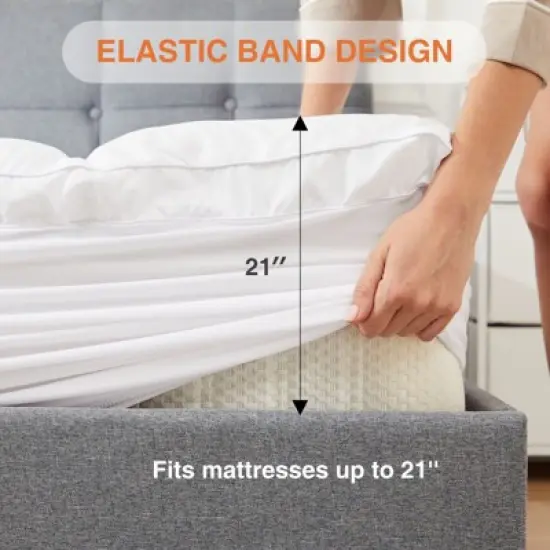 Comfortable and Soft Cloud Edition Experience Mattress: Filled with Plush Pillow Top Mattress Cover, Suitable for Deep Sleepers image {3}