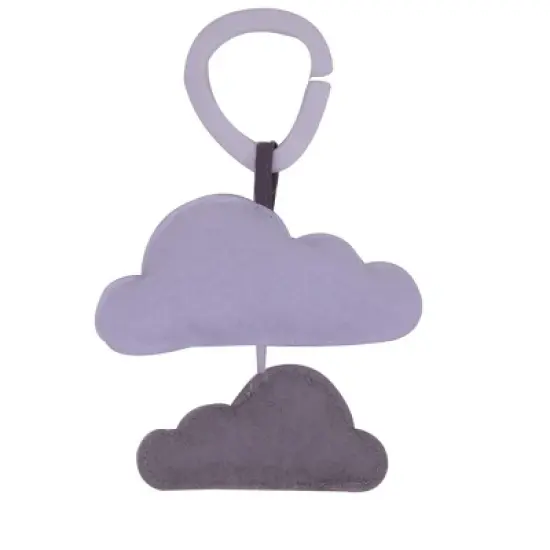 Bacati - Baby Activity Gyms & Playmats (Clouds in the City Mint/Grey) image {4}