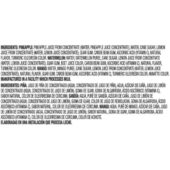 Outshine Pineapple, Watermelon, and Mango Mini Frozen Fruit Pops Variety Pack - 18 fl oz/12ct image {13}