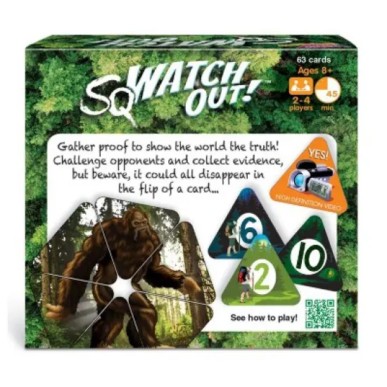 TREND sqWATCH OUT! Three Corner Card Game, Pack of 3 image {4}