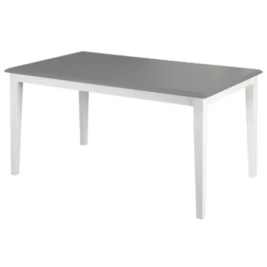 Helena Dining Table White/Gray - Buylateral image {2}