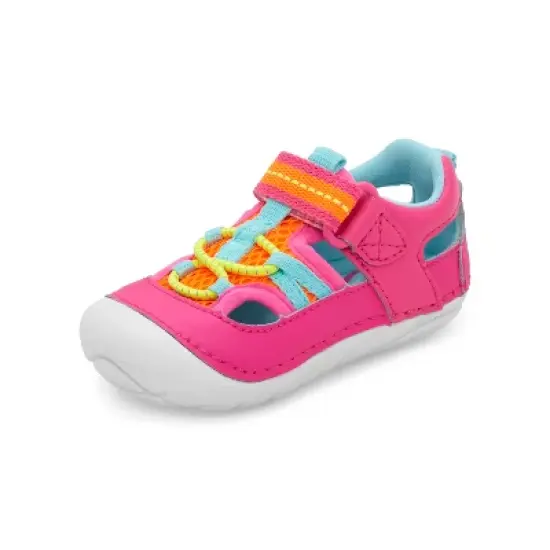 Stride Rite Kids Unisex Tobias Sneaker Sandal | 5 | Pink Multi image {7}
