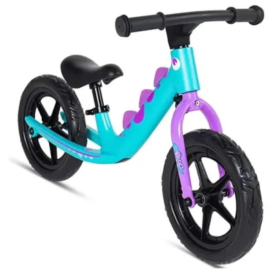 RoyalBaby Dinosaur 12 Inch Lightweight Magnesium Alloy Frame Toddler Kids Balance Bicycle with Adjustable Seat for Boys and Girls Ages 3 to 5 image {5}