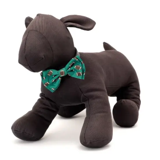 The Worthy Dog Football Bow Tie Adjustable Collar Attachment Accessory image {2}