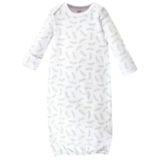 Touched by Nature Unisex Baby Organic Cotton Gowns, Little Giraffe, Preemie/Newborn image {2}