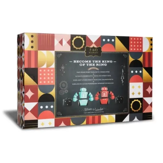 FAO Schwarz Robot Knockout Remote Control Boxing Set image {9}