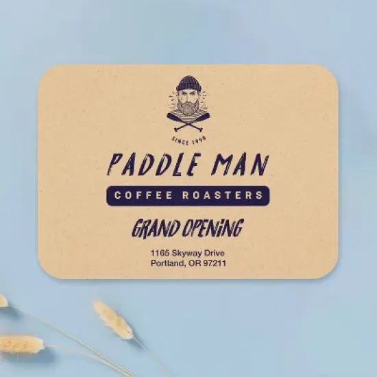 Avery Kraft Brown Invitation Cards, 5" x 7" Rectangle Rounded Corners image {3}