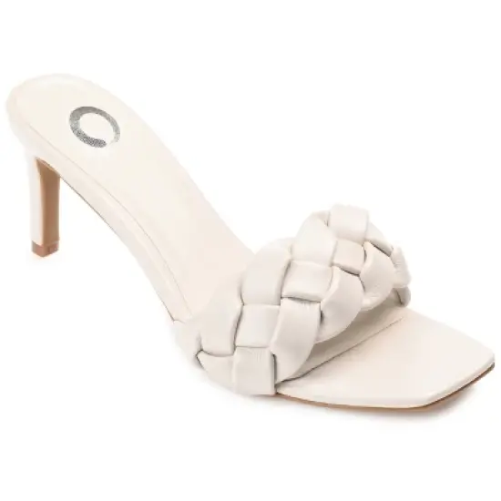 Journee Collection Womens Hattie Tru Comfort Foam Open Toe Mid Stiletto Pumps image {13}