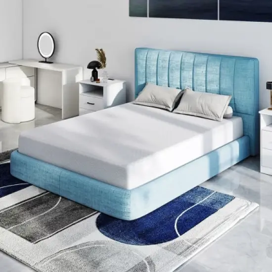 Resenkos Twin Size Memory Foam Mattress in a Box, 4" Gel Green Tea AeroFusion Memory Foam, 8" Flex Support Base Foam, Soft Touch,  12" image {9}