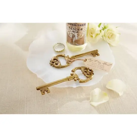 12ct "Key to My Heart" Antique Bottle Opener image {4}
