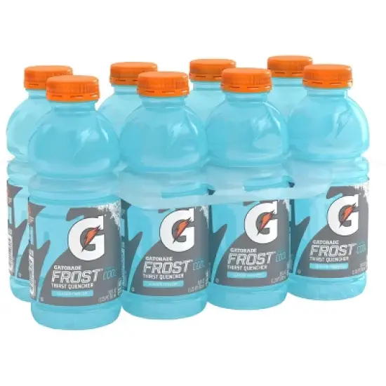 Gatorade Frost Glacier Freeze Sports Drink - 8pk/20 fl oz Bottles image {1}
