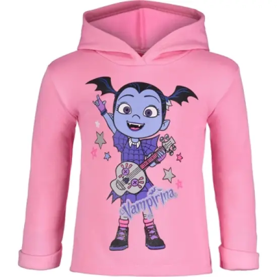 Disney Vampirina Girls Pullover Fleece Hoodie and Leggings Outfit Set Toddler  image {1}