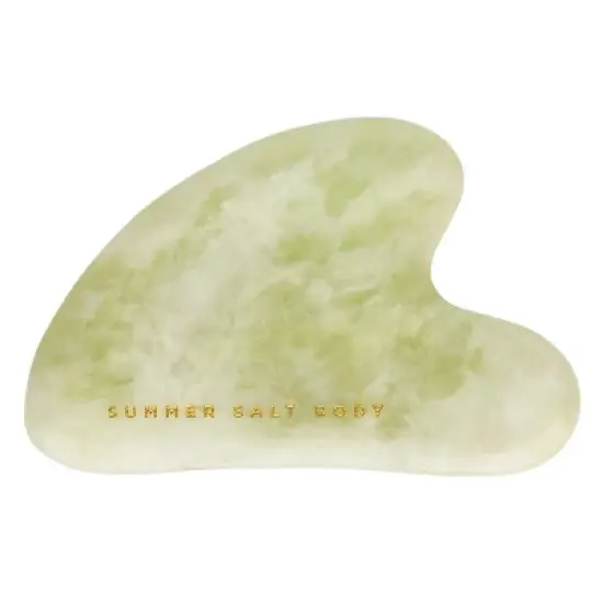Summer Salt Body Gua Sha Stone - Face Sculpting Tool, Jaw Massager & Scraping Face Sculptor image {10}
