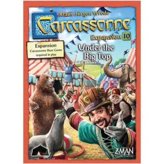 Zman Carcassonne Expansion 10: Under the Big Top image {1}