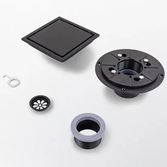 6 Inch Square Shower Floor Drain image {4}