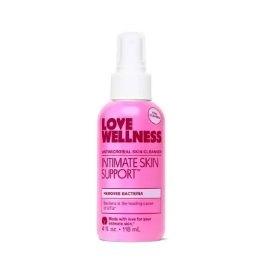 Love Wellness Intimate Skin Support Antimicrobial Skin Cleanser - 4 fl oz image {8}