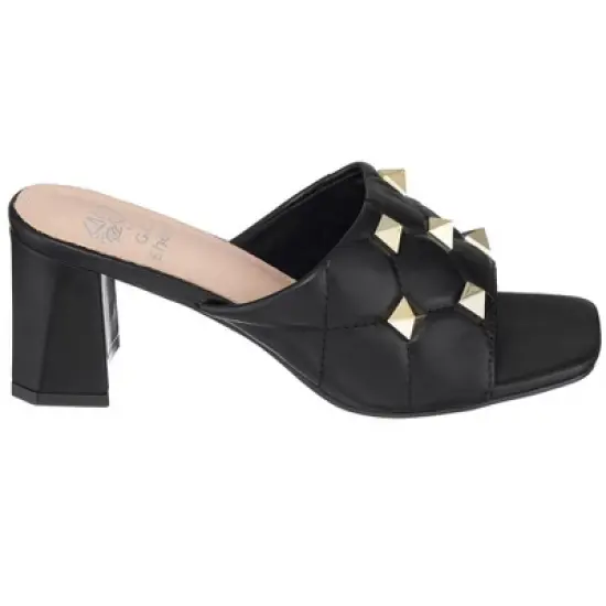 GC Shoes Alexis Studded Block Heel Sandals image {1}