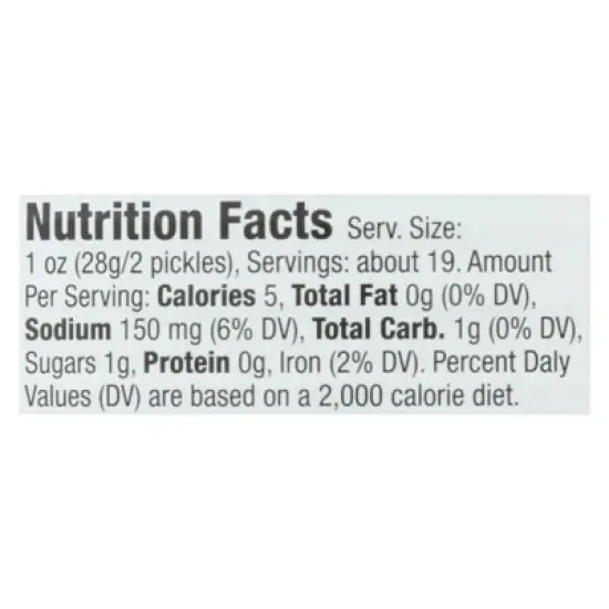 Kuhne Barrel Pickles - Case of 6/35.9 oz image {5}