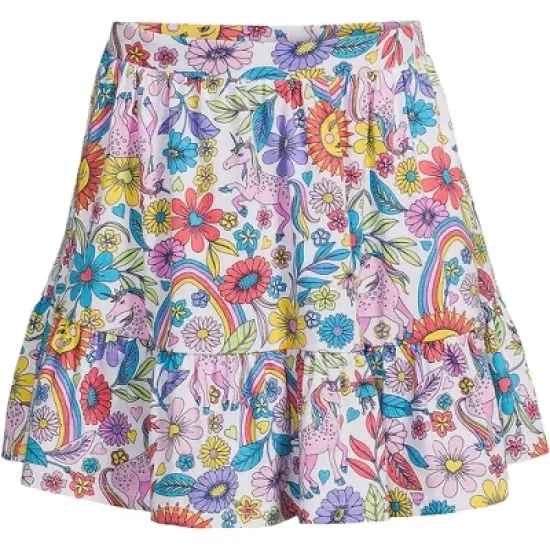 Lands' End Girls Indigo Skort image {9}