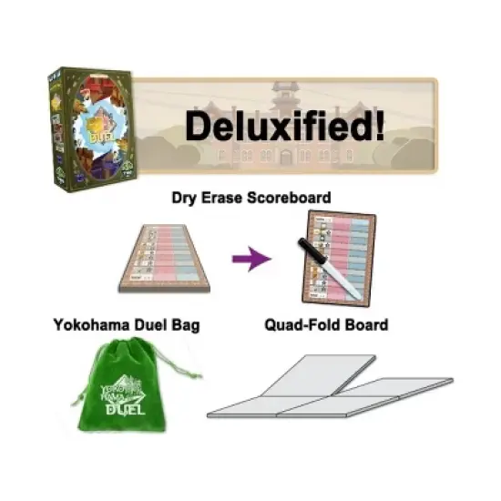 Yokohama (Deluxe Edition) Board Game image {1}