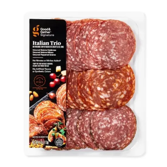Signature Italian Uncured Salami Trio - 4oz - Good & Gather&trade; image {4}