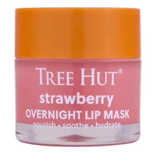 Tree Hut Strawberry Overnight Lip Mask - 0.6oz image {2}