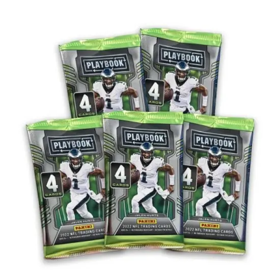 2022 Panini NFL Playbook Football Trading Card Mega Box image {2}