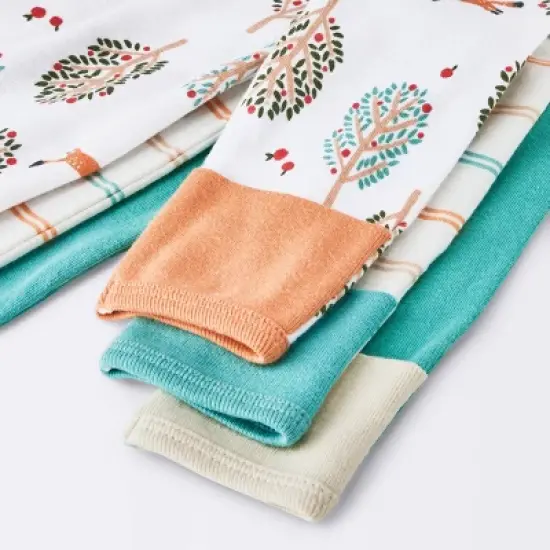 Baby 3pk Orchard Zip-Up Sleep N' Play - Cloud Island&trade; Off-White image {3}