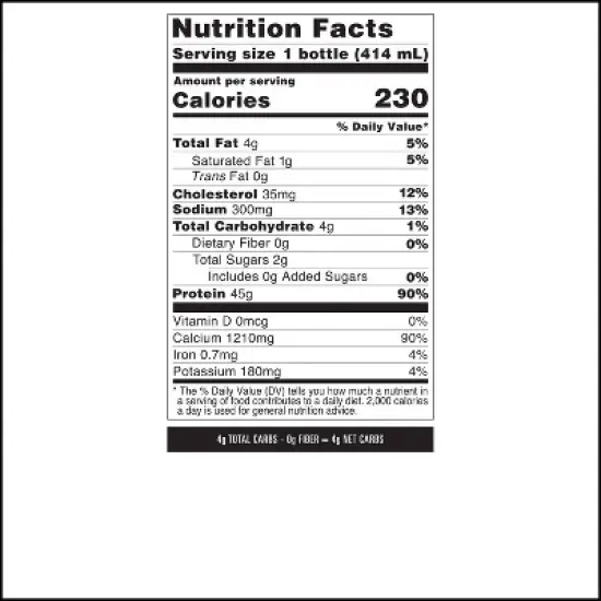 Quest Nutrition Ready to Drink High Protein Milkshake - Strawberry - 4ct/56 fl oz image {6}